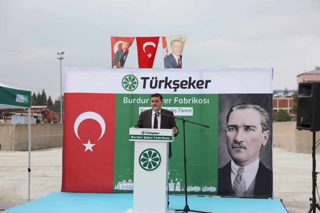 67. yılını kutlayan Burdur Şeker Fabrikası 70 bin ton şeker üretecek