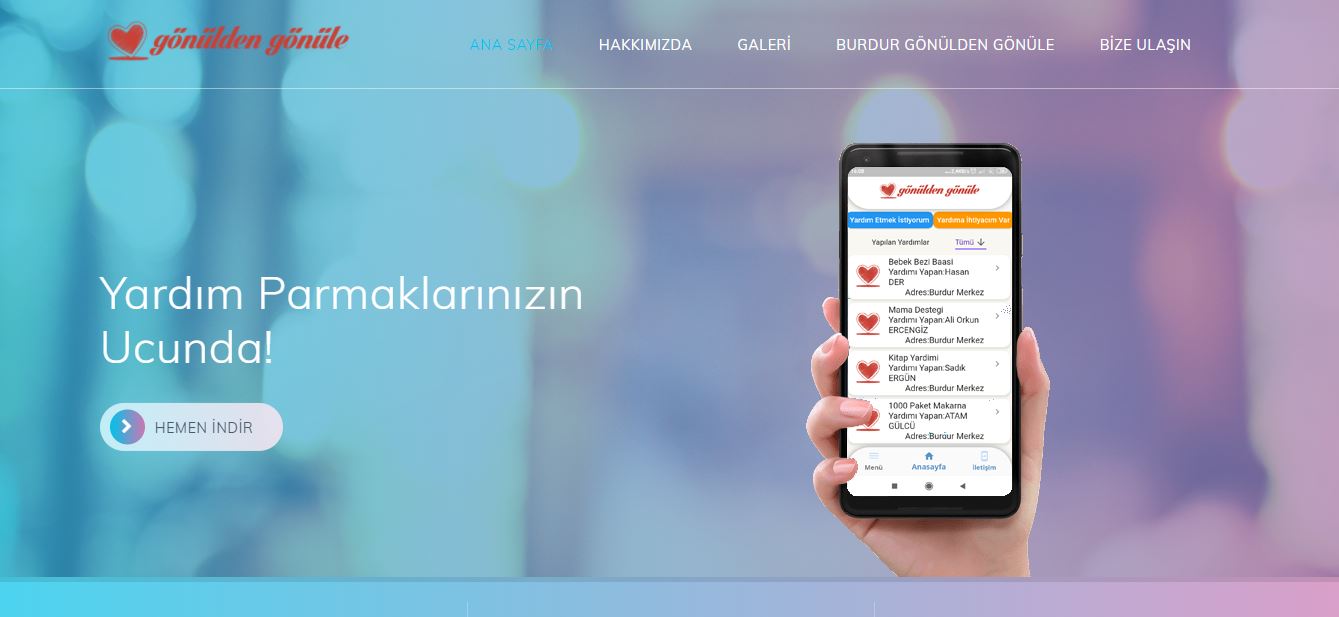 Gönülnden Gönüle Uygulaması.JPG
