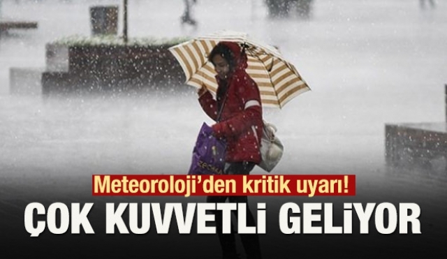 Isparta ve Burdur'da şiddetli sağanak yağış uyarısı! Sel, su baskını ve ulaşımda aksamalar oluşabilir. Dikkatli olun.
