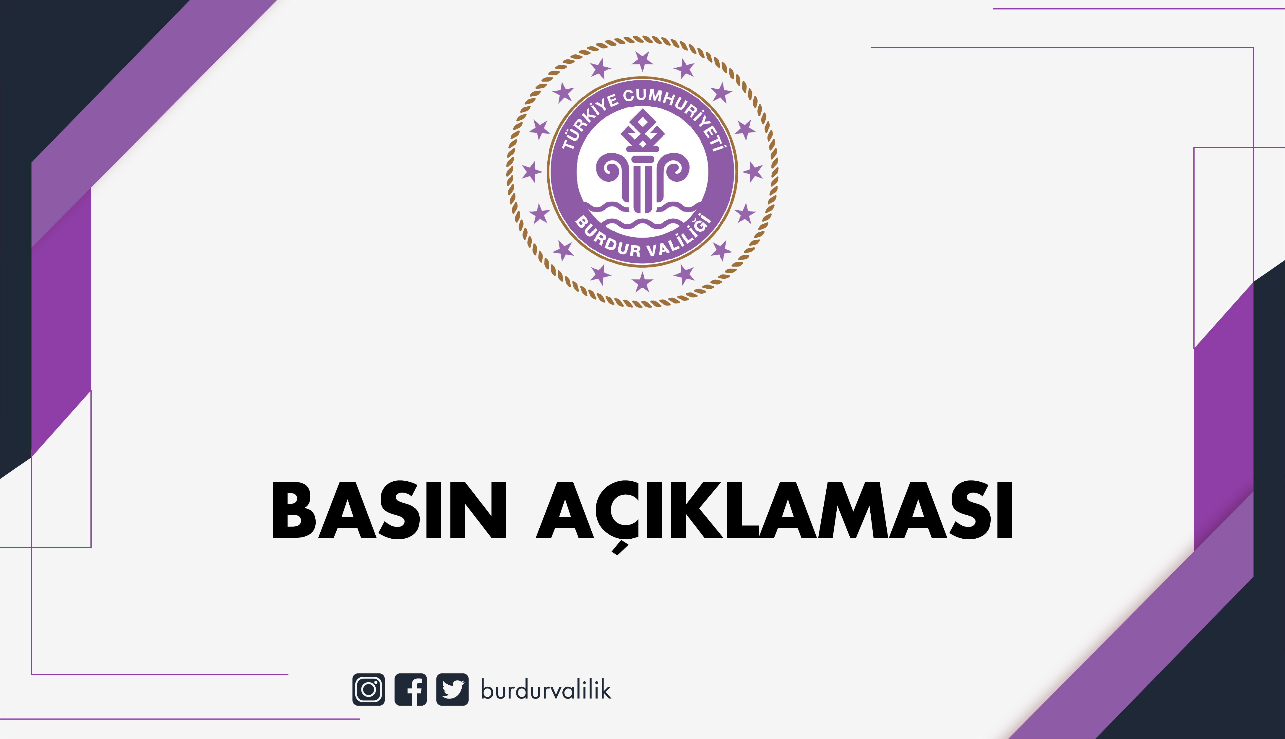 Çok kıymetli Aziz BURDUR'lular, bu millet sizlere minnettar!